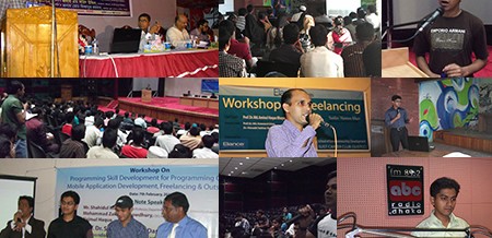 সারা দেশে বিভিন্ন আইটি/ফ্রিল্যান্সিং সেমিনার পরিচালনা